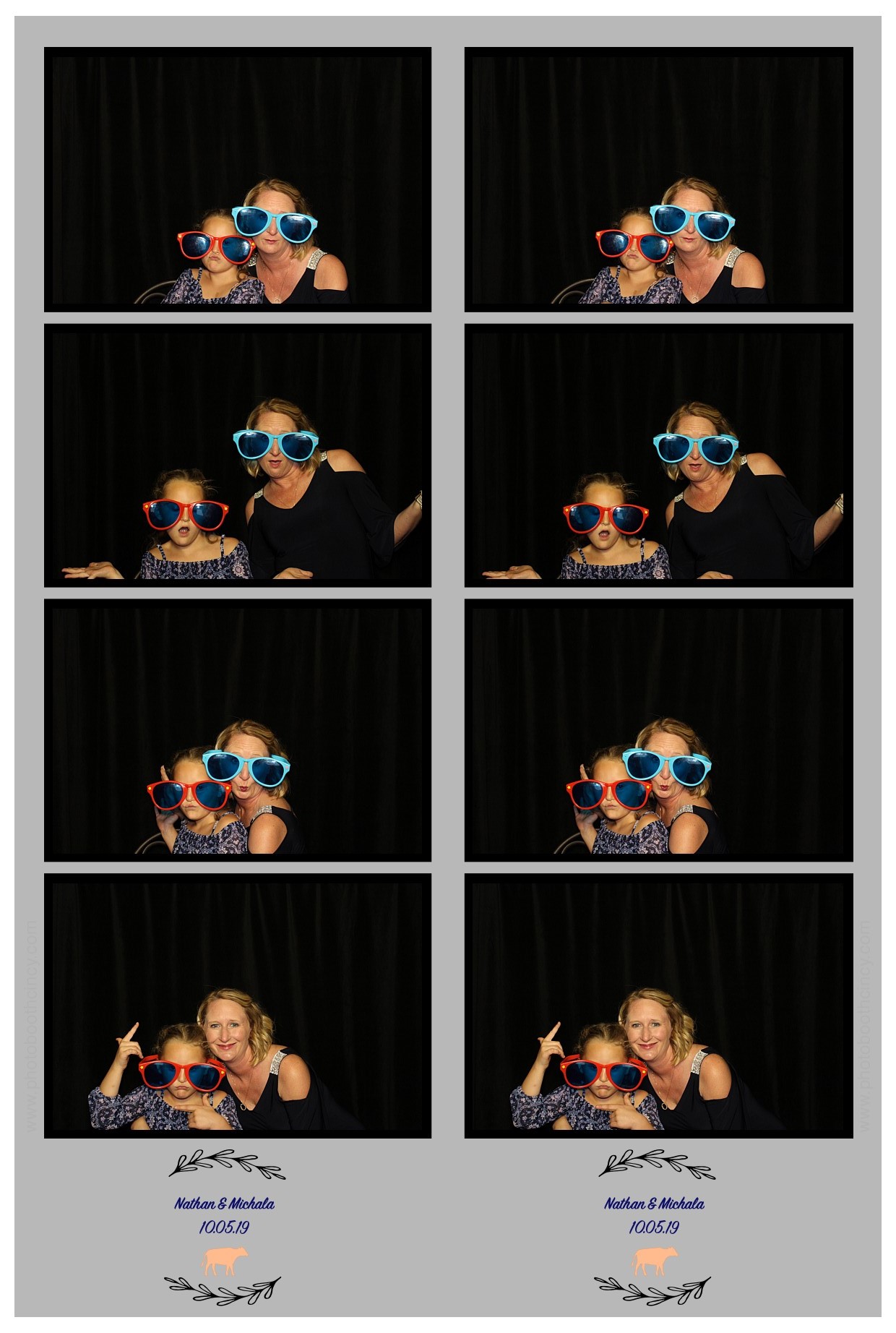 Michala Binkly & Nathan Hall Wedding Reception | View more photos from the event at gallery.photoboothcincy.com/u/PhotoBoothCincy/Michala-Binkly-Nathan-Hall-Wedding-Reception